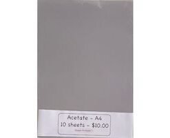 Acetate A4 - Pack of 10