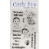 Baby stamp & die set