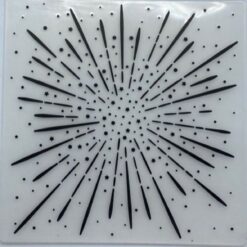 Fireworks Embossing Folder