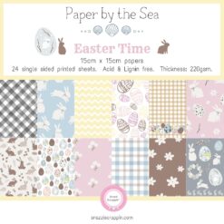 Paper by the Sea - Easter Time - 15cm x 15cm