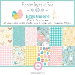 Paper by the Sea - Eggs Galore - 15cm x 15cm