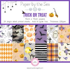 Paper by the Sea - Trick or Treat - 15cm x 15cm