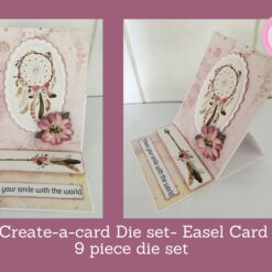 Create-a-card - Easel Card Die Set