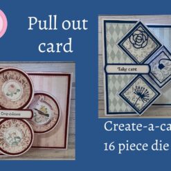 Create-a-card - Pull out card die set