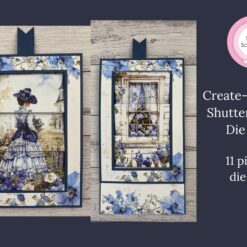 Create-a-card Shutter Card die set - Due 9/6/26