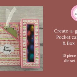 Create-a-gift - Pocket card & Box - in Easter Pocket Cards & Box Bundle