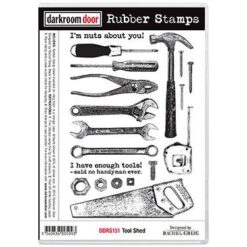 Rubber Stamp set - Tool Shed Stamp Set