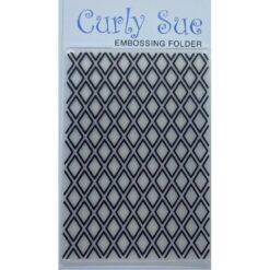 Diamond Background Embossing Folder
