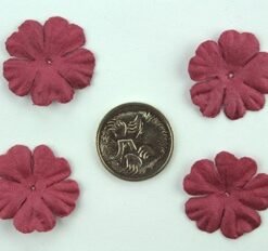 Mini Flowers - 10 pack Burgundy