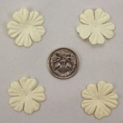Mini Flowers - 10 pack Ivory