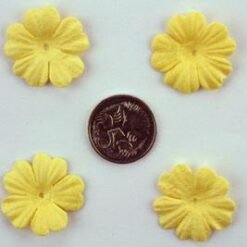 Mini Flowers - 10 pack Soft Yellow
