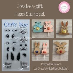 Create-a-gift - Faces stamp set