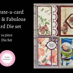 Create-a-card - Fast and Fabulous Die set