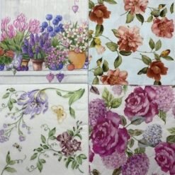 Serviettes - Floral 1