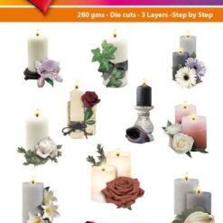 Hearty Crafts Easy 3D Toppers - Condolence Candles