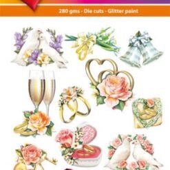 Hearty Crafts Easy 3D Toppers - Wedding Day