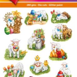 Hearty Crafts Easy 3D Toppers - Easter Lambs