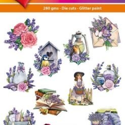 Hearty Crafts Easy 3D Toppers - Lavender