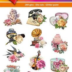 Hearty Crafts Easy 3D Toppers - Vintage Roses