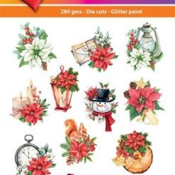 Hearty Crafts Easy 3D Toppers - Christmas Time