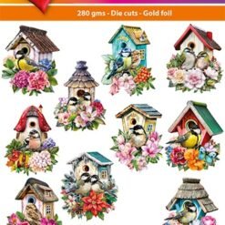 Hearty Crafts Easy 3D Toppers - Bird Houses