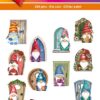 Hearty Crafts Easy 3D Toppers - Christmas Gnomes with Doors