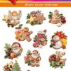 Hearty Crafts Easy 3D Toppers - Christmas Cookies