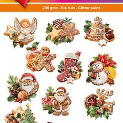 Hearty Crafts Easy 3D Toppers - Christmas Cookies