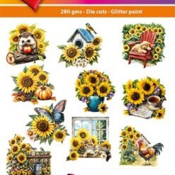 Hearty Crafts Easy 3D Toppers - Sunflowers
