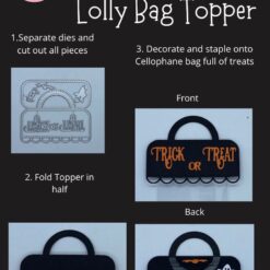 Alternative view of Halloween Lolly Bag Topper