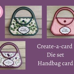 Create-a-card - Handbag Card die set