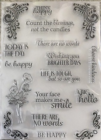 Happy Sentiments stamp set