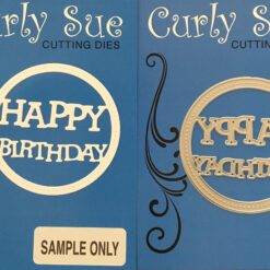 Happy Birthday Circle