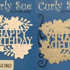 Happy Birthday with Embossing