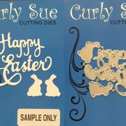 Happy Easter with Bunnies