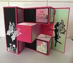 Alternative view of Create-a-card - Shutter fold card die set