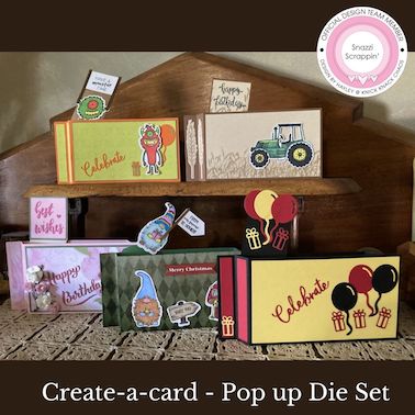 Create-a-card - Pop Up Card Die set - Image 4