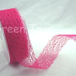 Mesh Ribbon - Hot Pink 1 metre