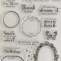 Life's Beautiful stamp and die set