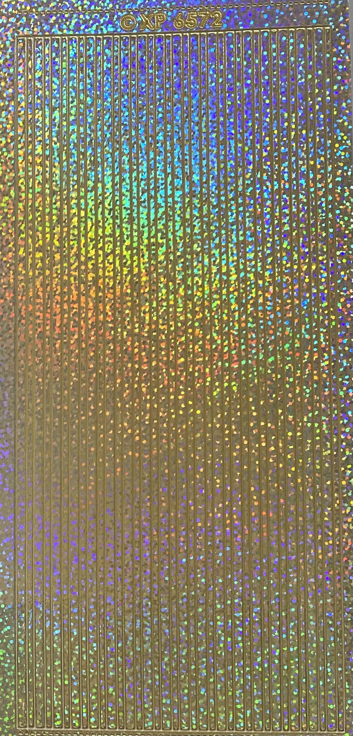 Lines 3 - Holographic Silver multilines