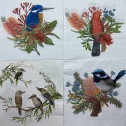 Serviettes - Australian Birds 1
