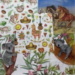 Serviettes - Animals