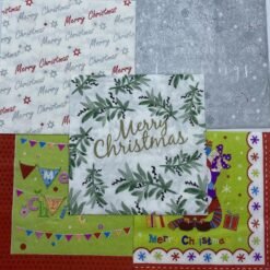 Serviettes - Small size - Christmas