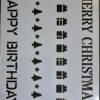 Borders - Occasions - Scrapmatts stencil