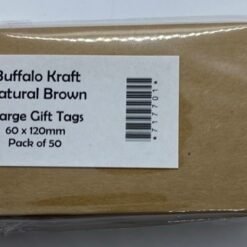 Gift Tags - Buffalo Kraft - Large