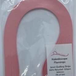 Kaleidoscope Quilling Strips 3mm - Flamingo