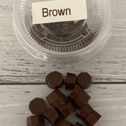 Sealing Wax Beads - Deep Brown - 50 pack