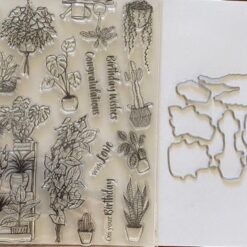 Alternative view of Plants Stamp & Die Set