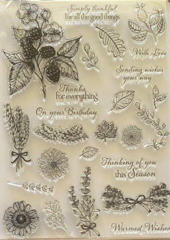 Berry Thanks - Stamp & Die set