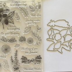 Alternative view of Berry Thanks - Stamp & Die set